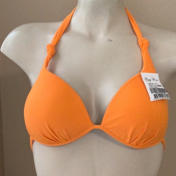 Recco Size M Brazilian Stripes & Flowers & Zuliana Orange Sarong New With Tags - Picture 4 of 14